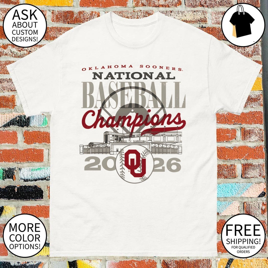 Oklahoma Sooners 2026 NCAA Baseball Men’s College World Series Champions shirt