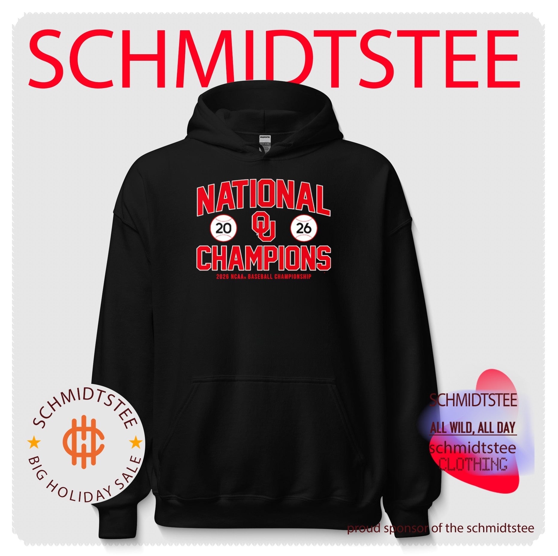 Oklahoma Sooners 2026 NCAA Baseball National Champions shirt