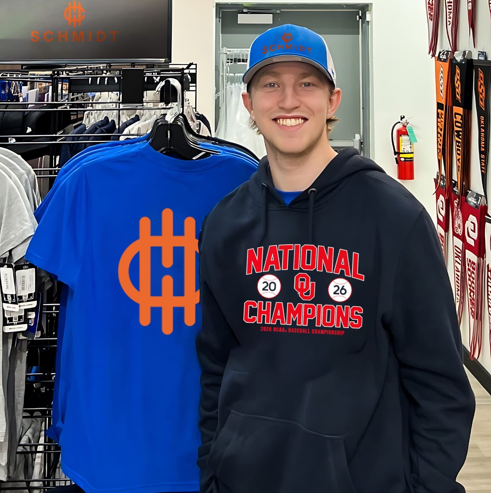 Oklahoma Sooners 2026 NCAA Baseball National Champions shirt