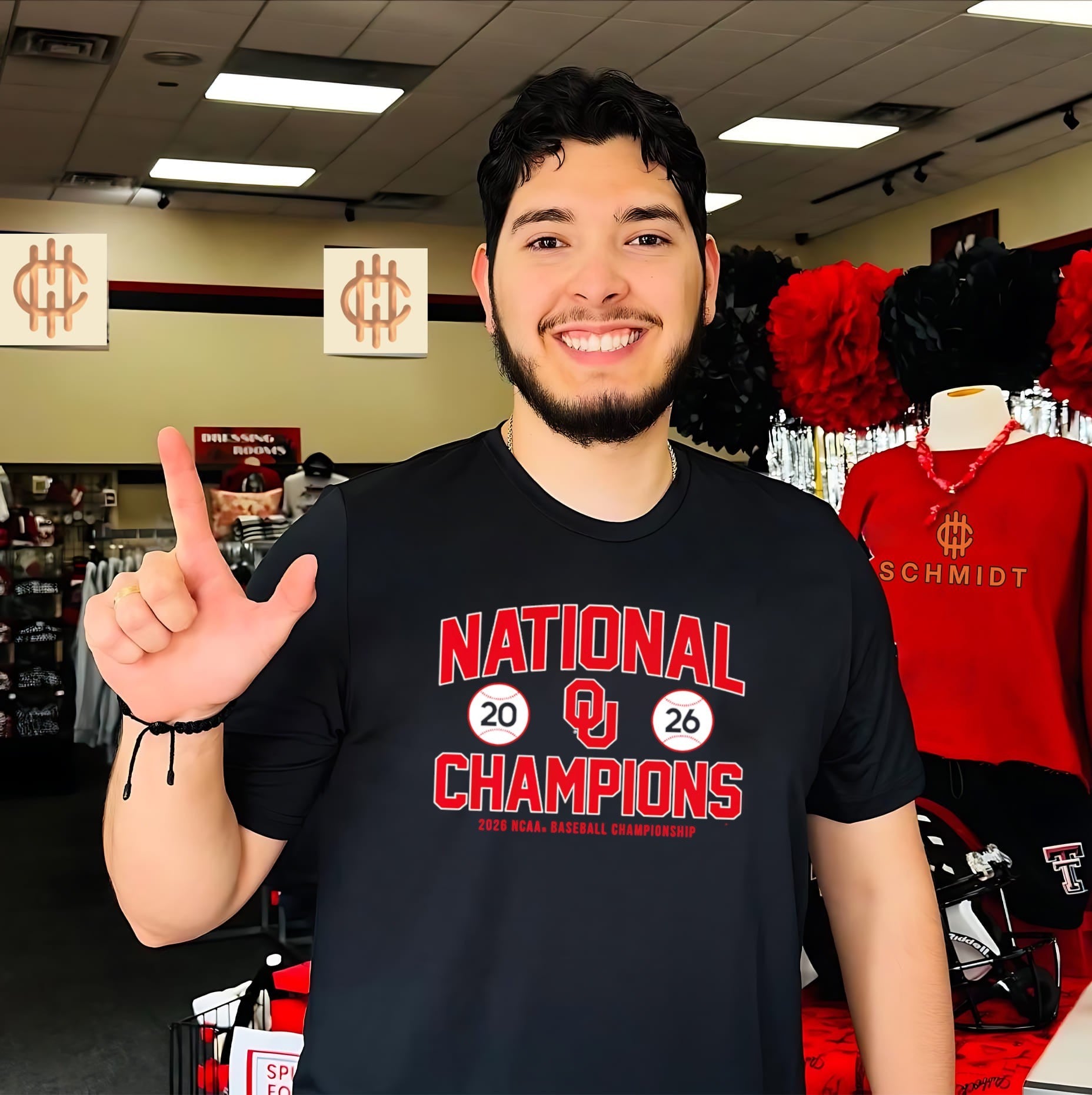 Oklahoma Sooners 2026 NCAA Baseball National Champions shirt