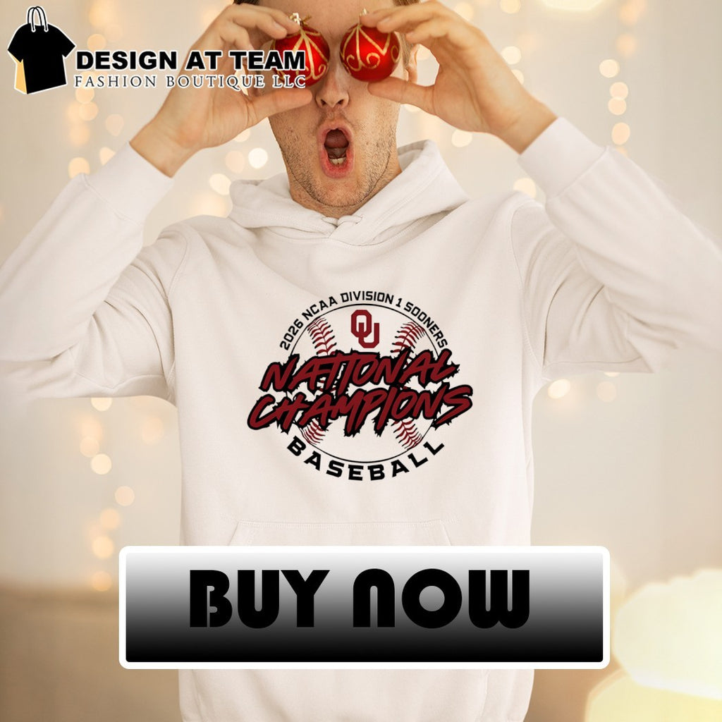 Oklahoma Sooners Baseball MLB National Champions Baseball 2026 NCAA Division shirt