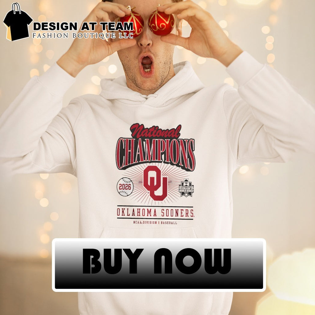 Oklahoma Sooners Baseball National Champions 2026 College World Series team shirt