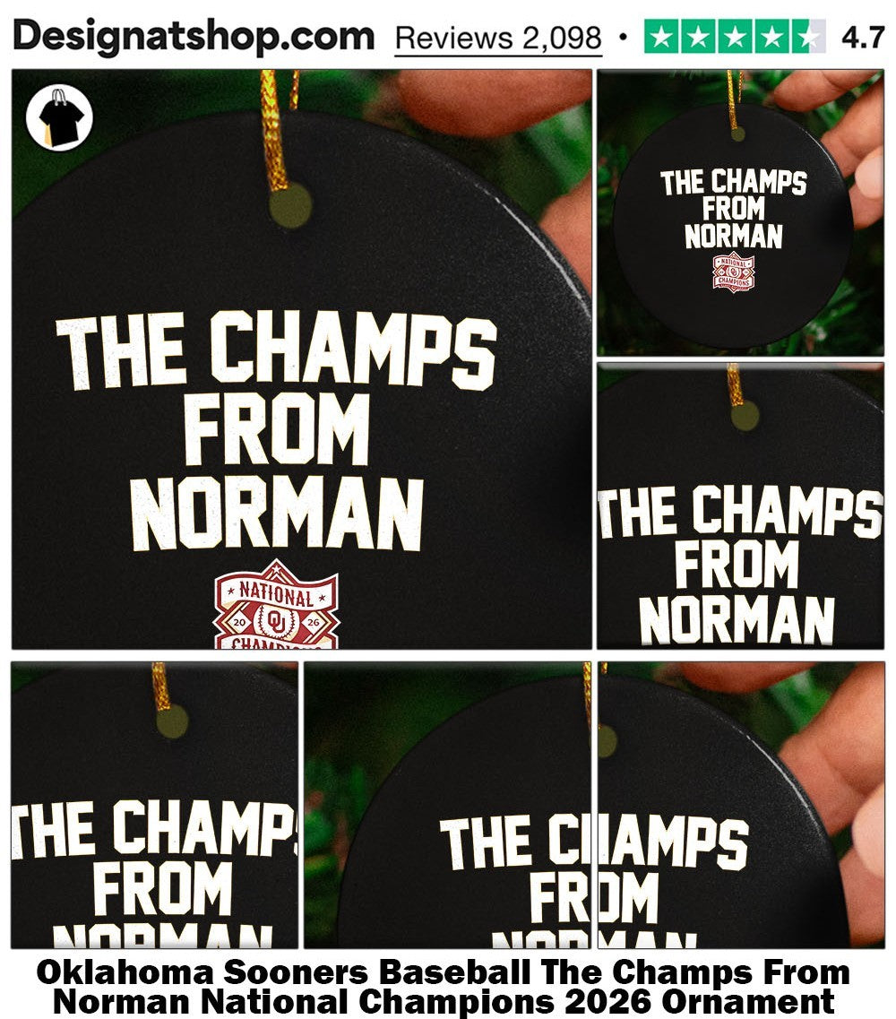 Oklahoma Sooners Baseball The Champs From Norman National Champions 2026 shirt