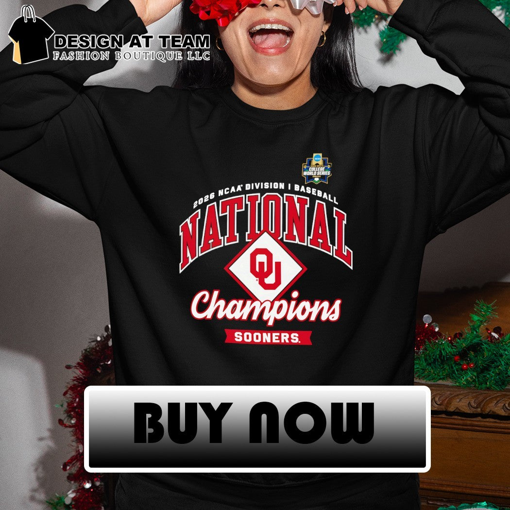 Oklahoma Sooners Champion 2026 NCAA Division I Baseball Men’s College World Series Sooner shirt