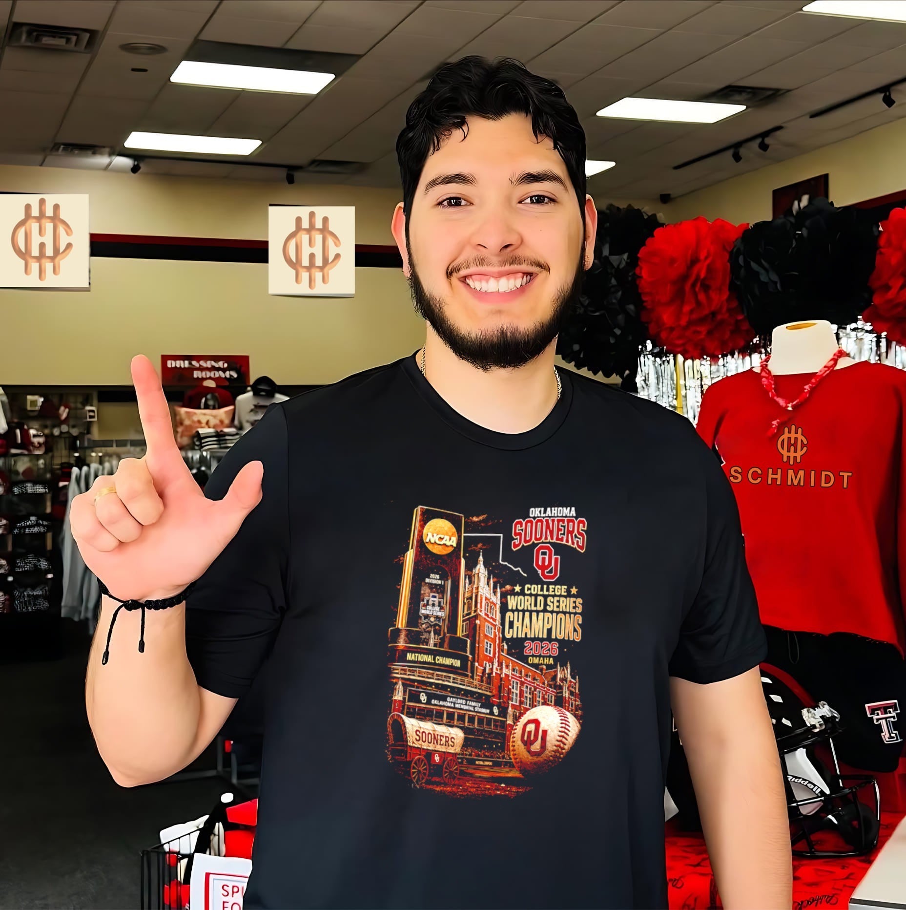 Oklahoma Sooners College World Series Champions 2026 Sooners shirt