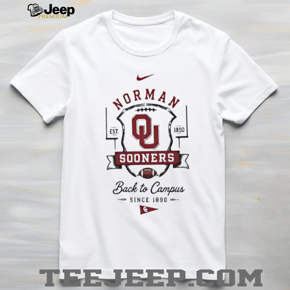 Oklahoma Sooners Norman Back to Campus since 1890 shirt