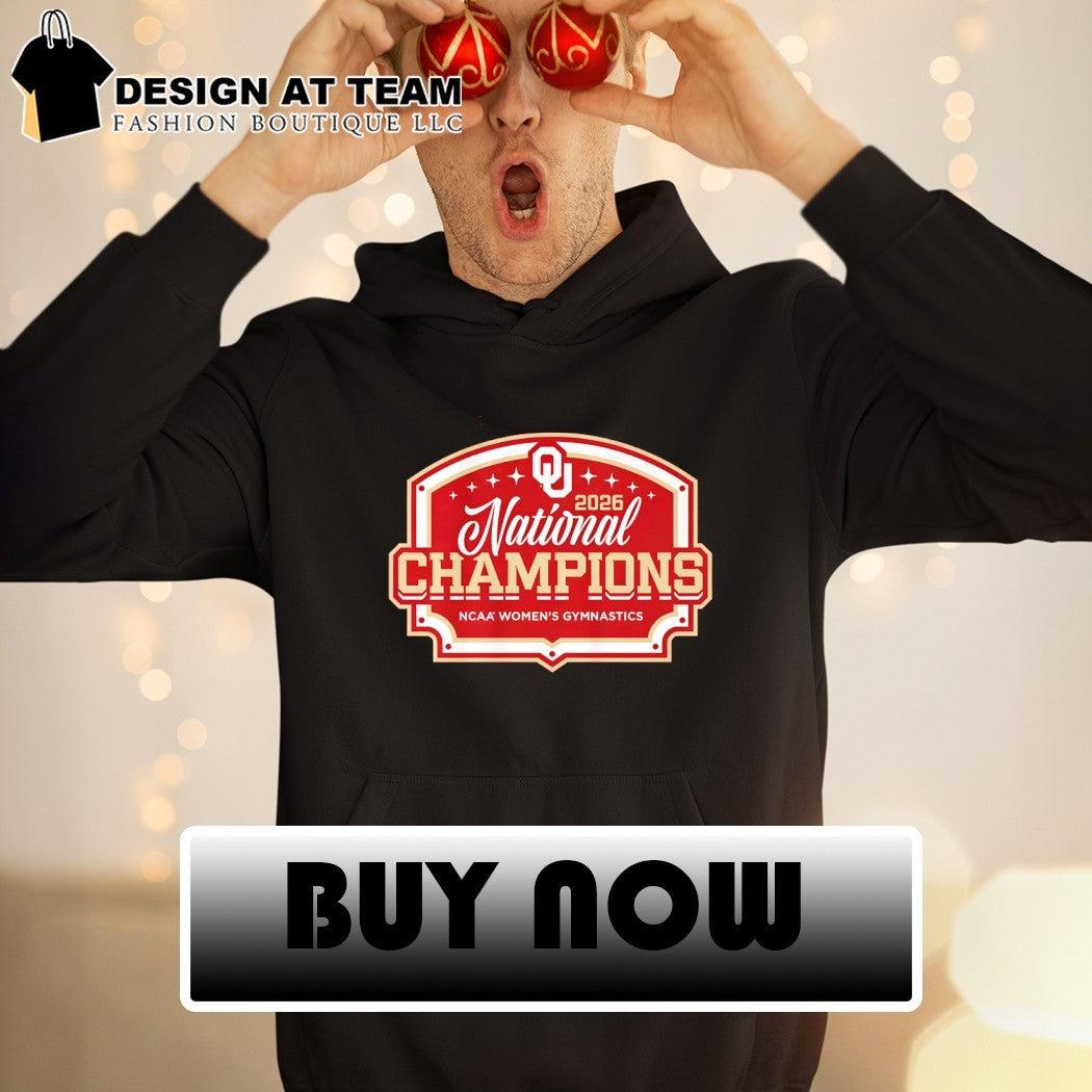 Oklahoma Women’s Gymnastics 2026 National Champions NCAA shirt