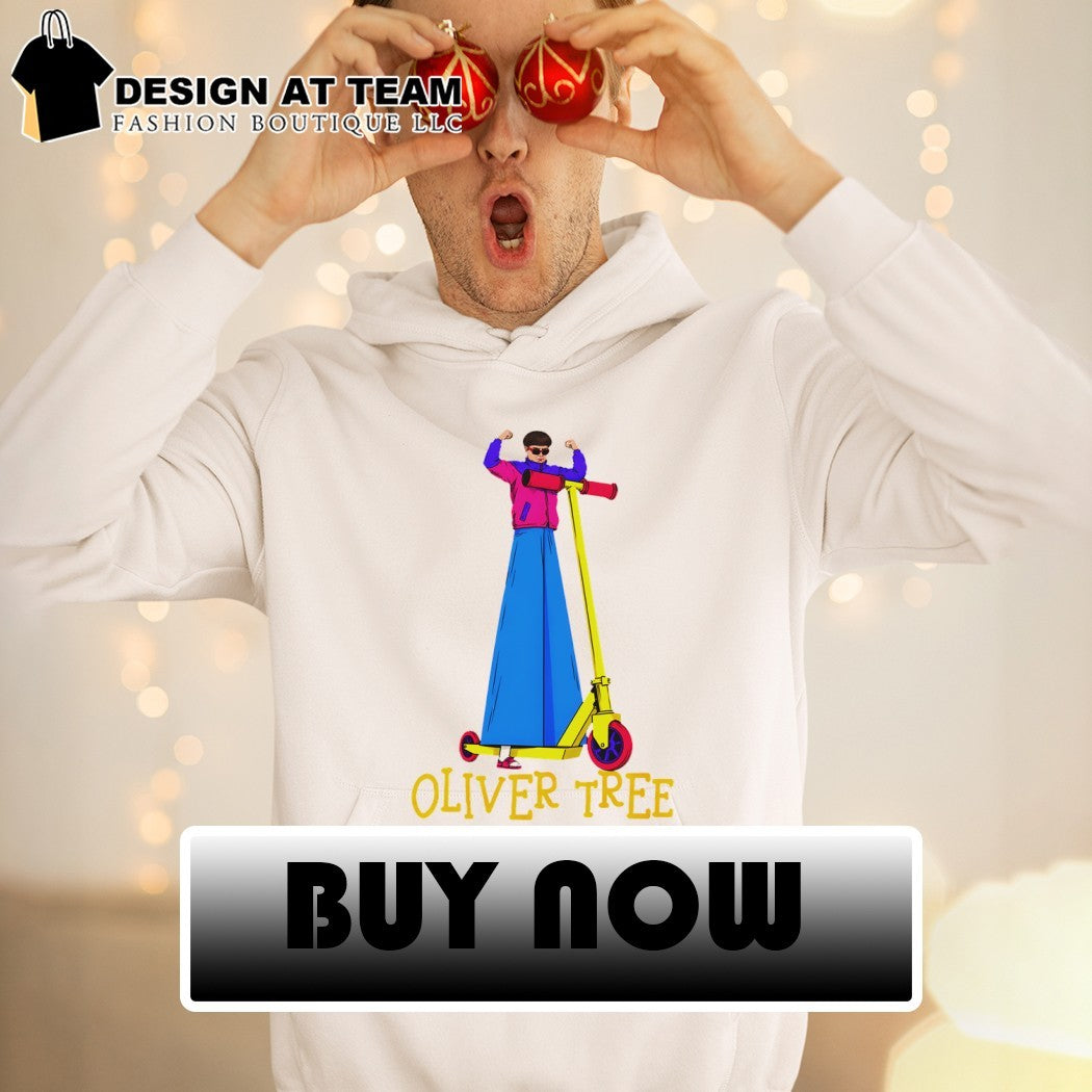 Oliver Tree scooter cartoon 2026 shirt