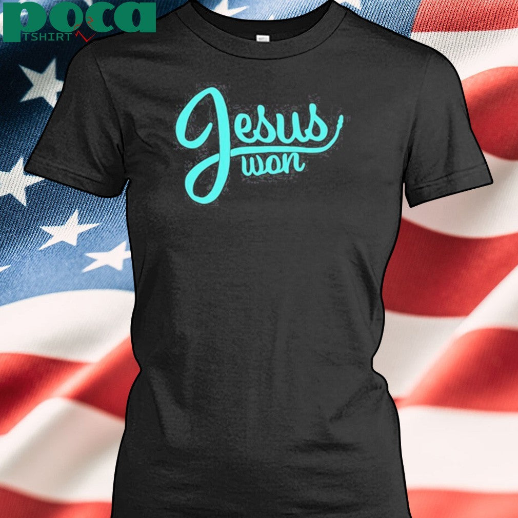 On pfaadt Jesus won T-shirt