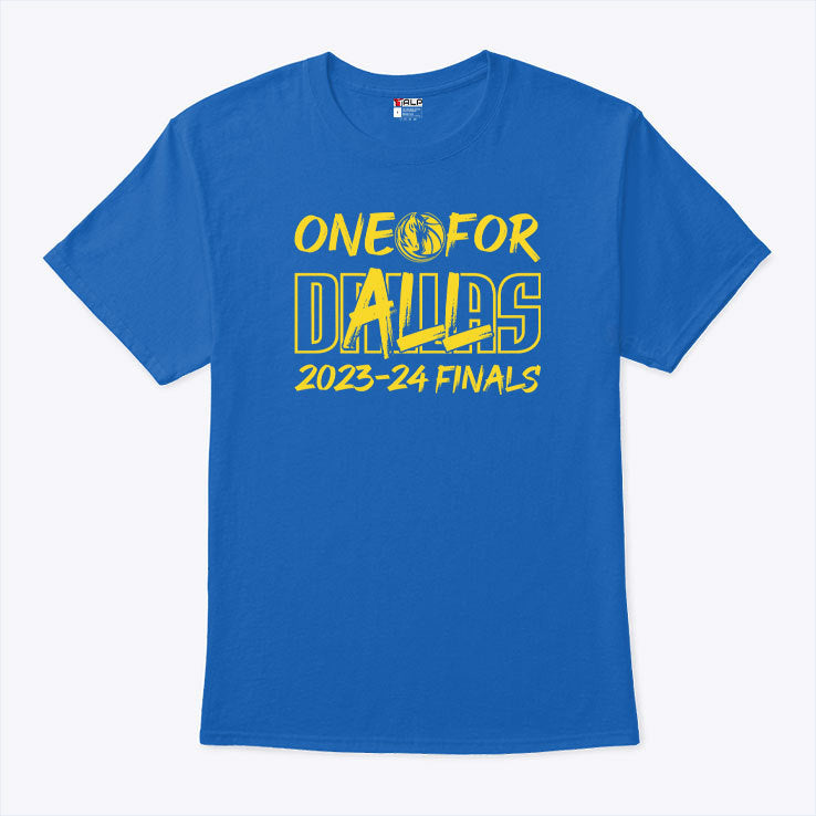One For All Dallas Mavericks 2023-24 Finals T Shirt