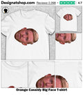 Orange Cassidy Big Face shirt