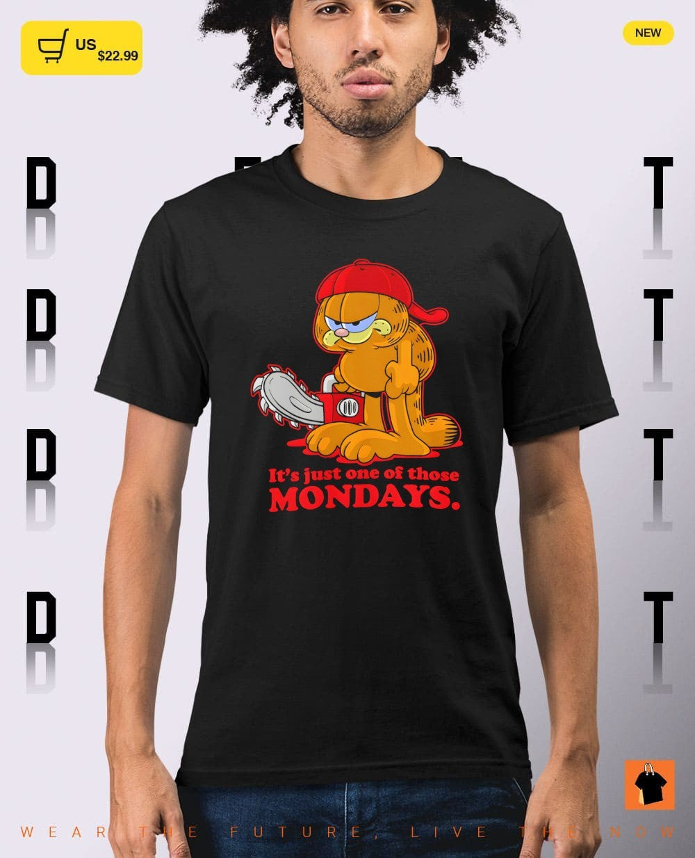 Orange cat x Limp Bizkit It’s Just One of Those Mondays shirt