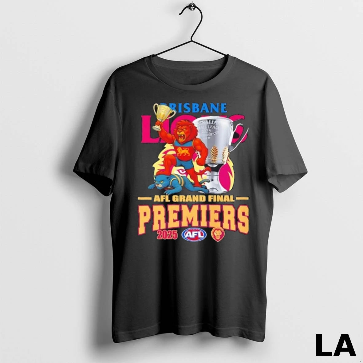 Original 2025 Afl Grand Final Premiers Brisbane Lions Mascot