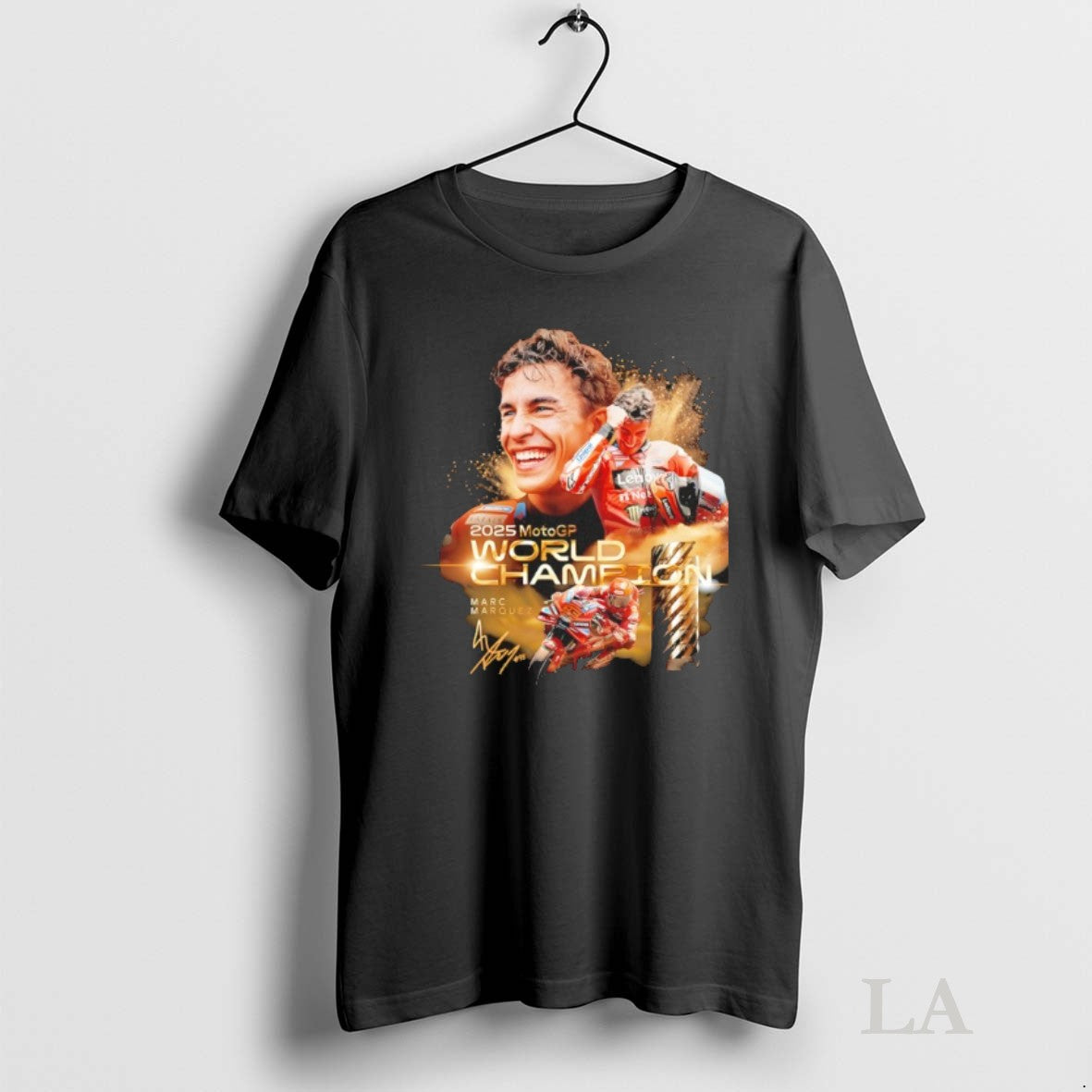 Original 2025 Motogp World Champion Marc Marquez Signature