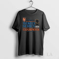Original 2025 World Series Champions Trophy Logo Graphic New York Mets Long Sleve