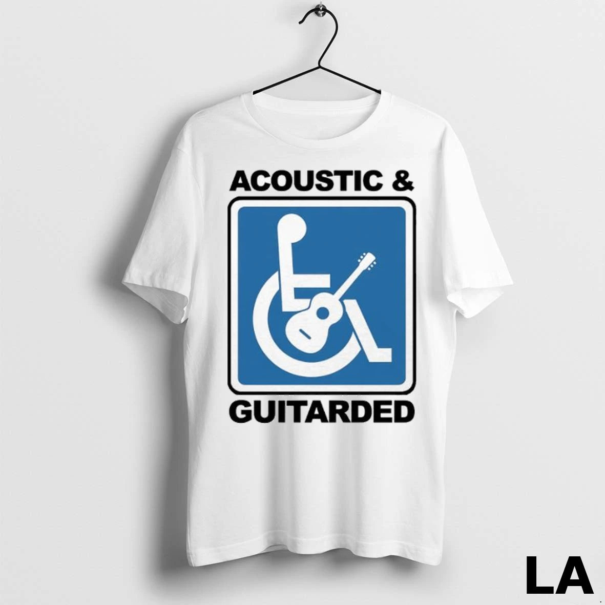 Original Acoustic And Guitarded Graphic Funny Ladies