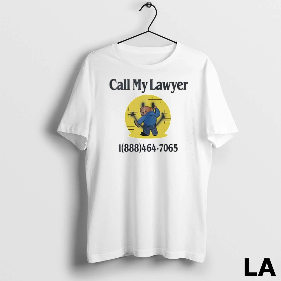 Original Bear Call My Lawyer 1888 464 7065
