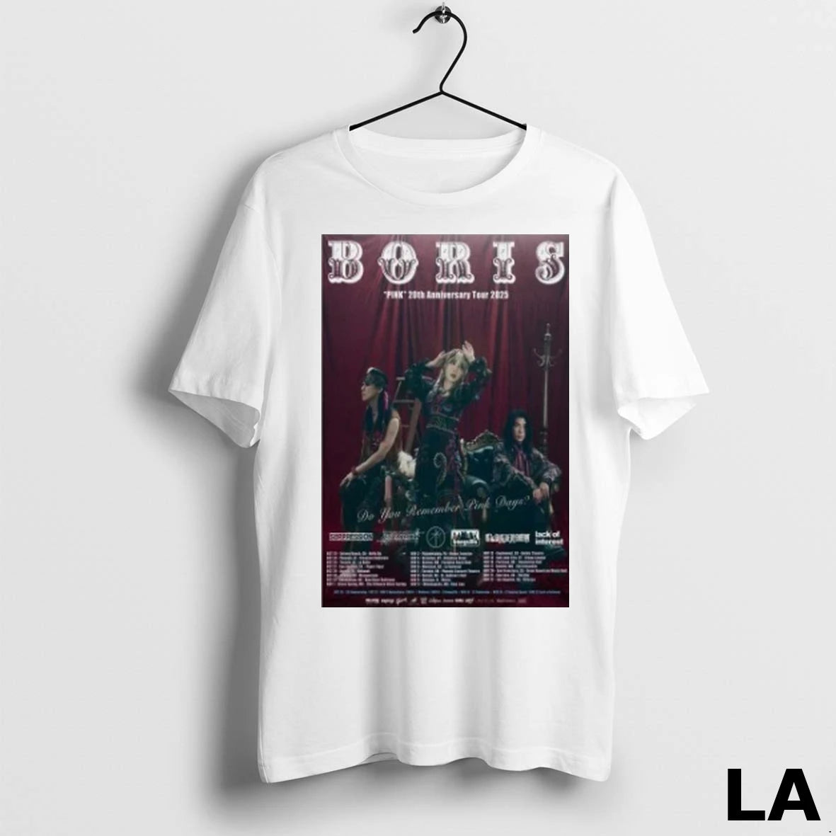 Original Boris Pink 20th Anniversary Tour 2025 New