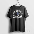 Original Boston Red Sox October Baseball Mlb Postseason Tremendously Locked In 2025