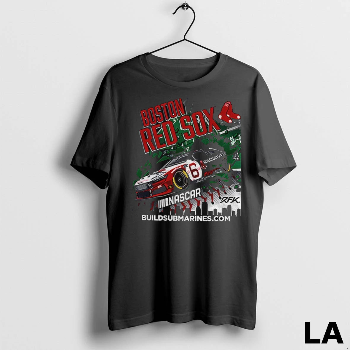 Original Brad Keselowski Wearing Boston Red Sox Baseball Nascar Buildsubmarines 2025