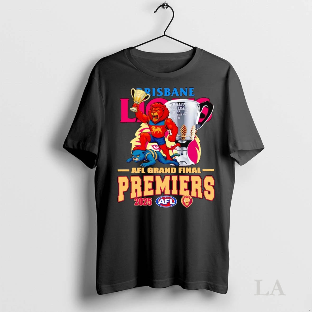 Original Brisbane Lions 2025 Afl Grand Final Premiers Mascot