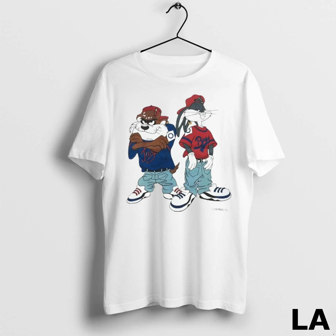 Original Bugs Bunny And The Tasmanian Devil Hip Hop Vintage