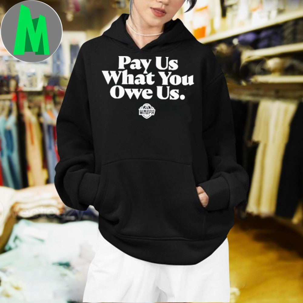 Original Caitlin clark pay us what you owe us shirt