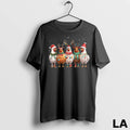 Original Christmas Lights Chicken Santa Funny Xmas Tree