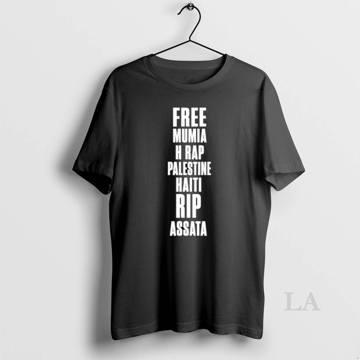Original Chuck D Wearing Free Mumia H Rap Palestine Haiti Rip Assata Ornaments