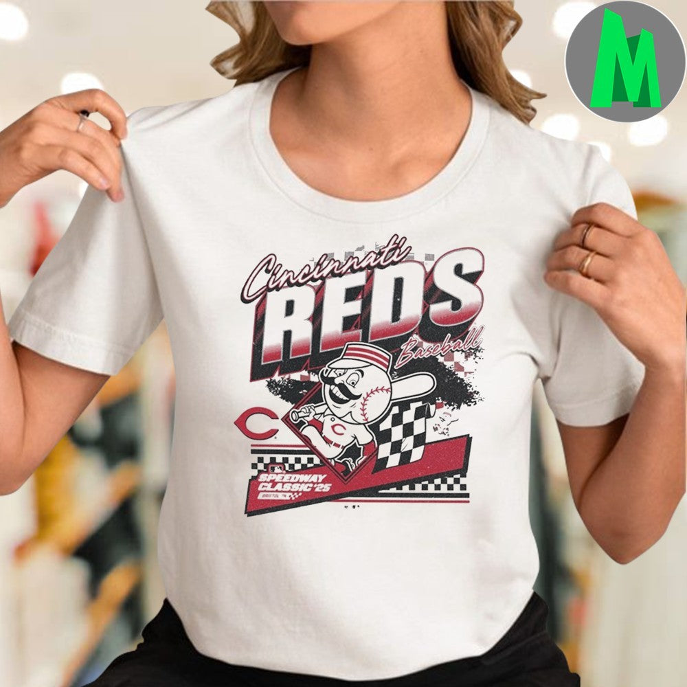 Original Cincinnati Reds Baseball Speedway MLB Team Fan Shirt