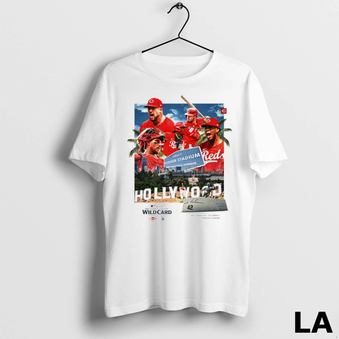 Original Cincinnati Reds Vs Los Angeles Dodgers Hollywood National League Wild Card 2025