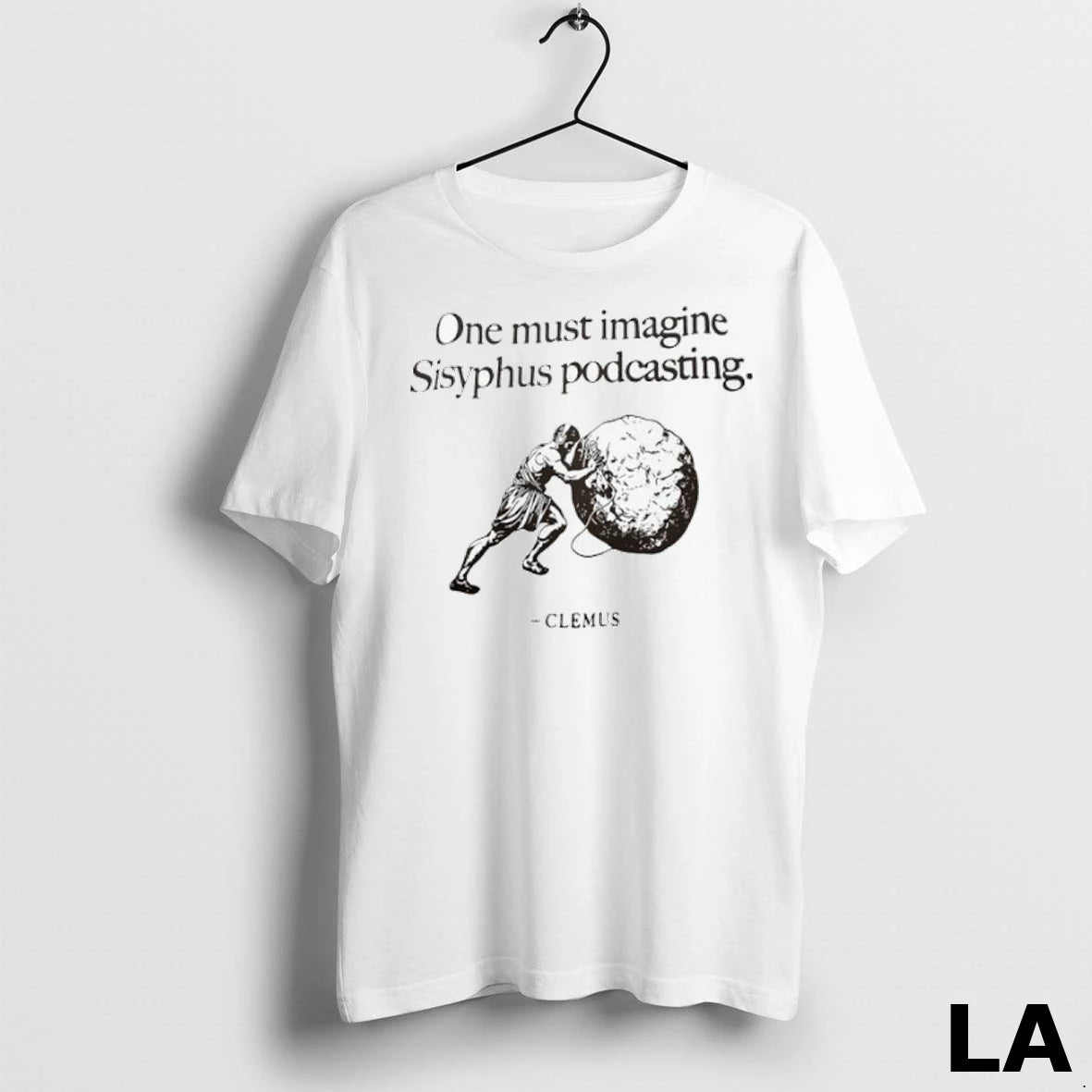 Original Clemus One Must Imagine Sisyphus Podcasting
