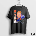 Original Connor Mcdavid Edmonton Oilers Hockey Caricature Player Signature