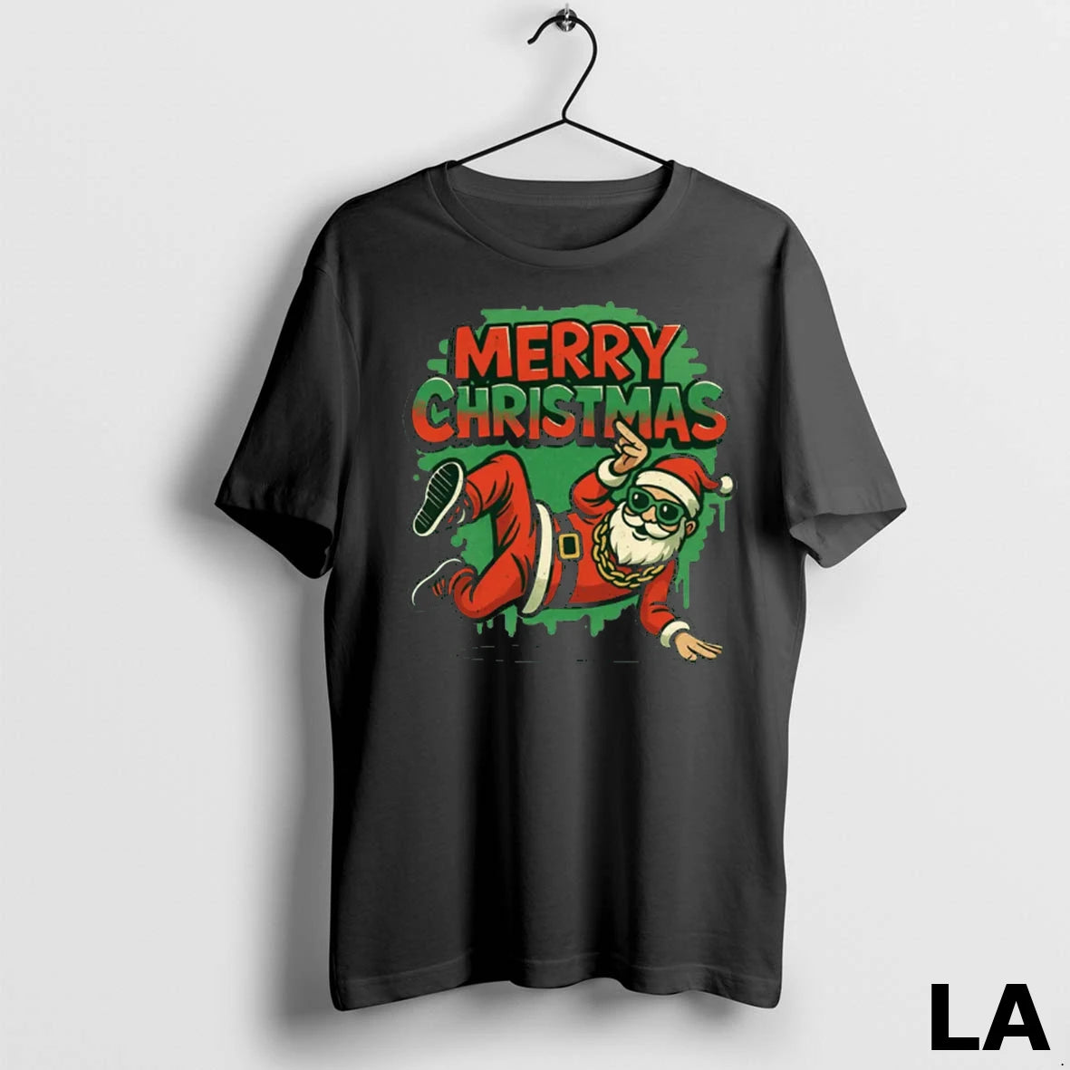 Original Cool Hip Hop Santa Graffiti Christmas Breakdancer