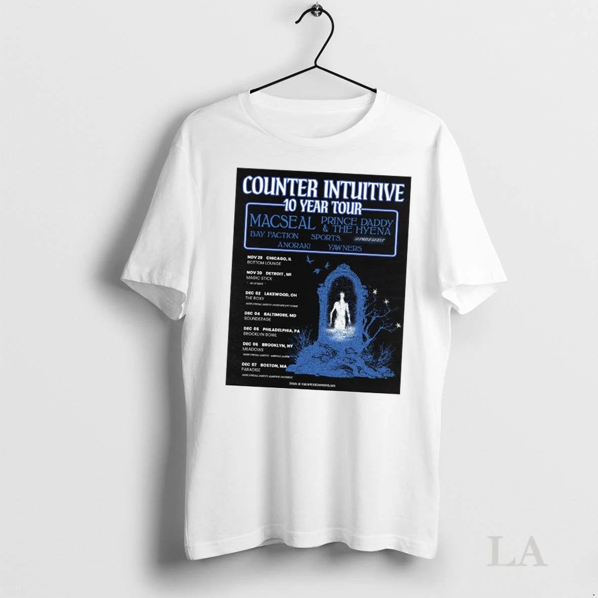 Original Counter Intuitive 10 Year Tour Records December 07 2025 Boston Ma Paradise