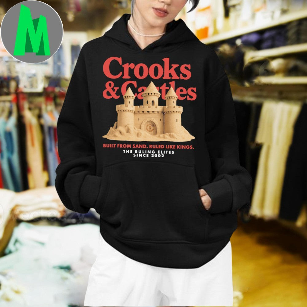 Original Crooks & Castles Sandcastle Graphic T-Shirt
