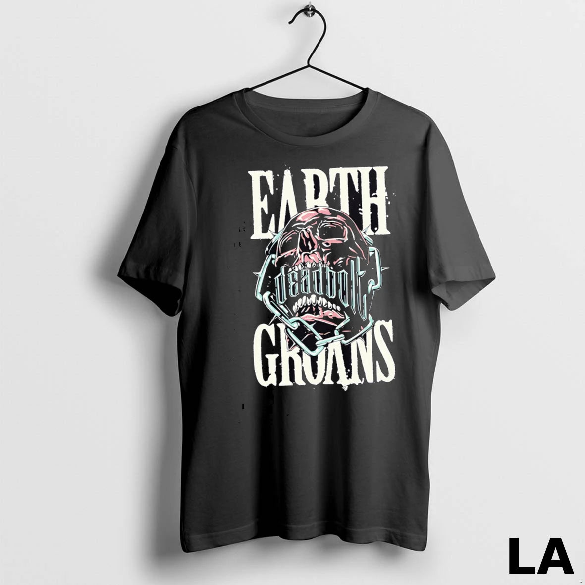 Original Deadbolt Earth Groans Graphic