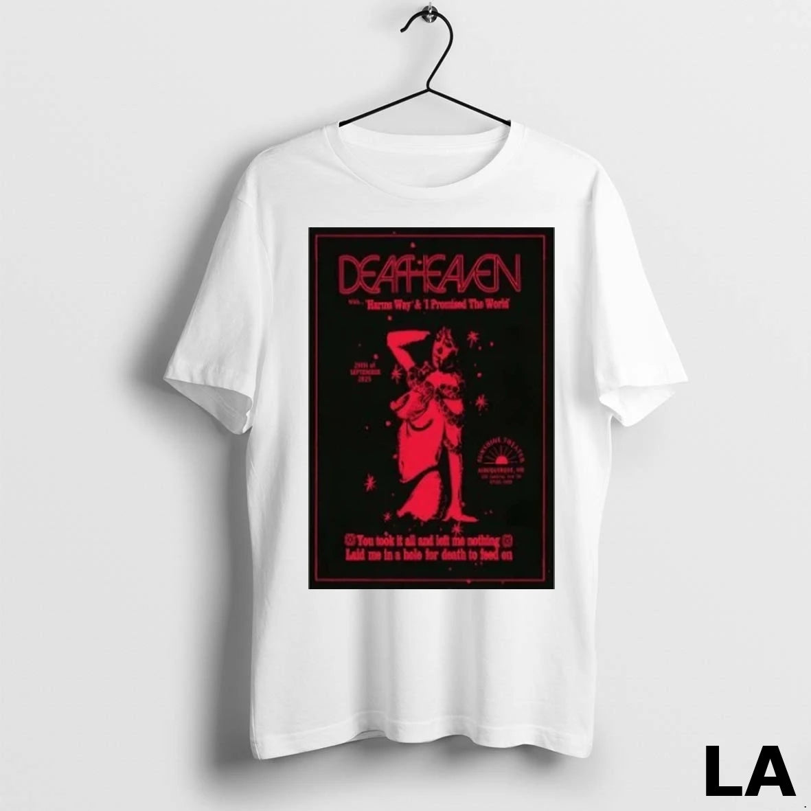 Original Deafheaven Sep 29 2025 Sunshine Theater In Albuquerque Nm