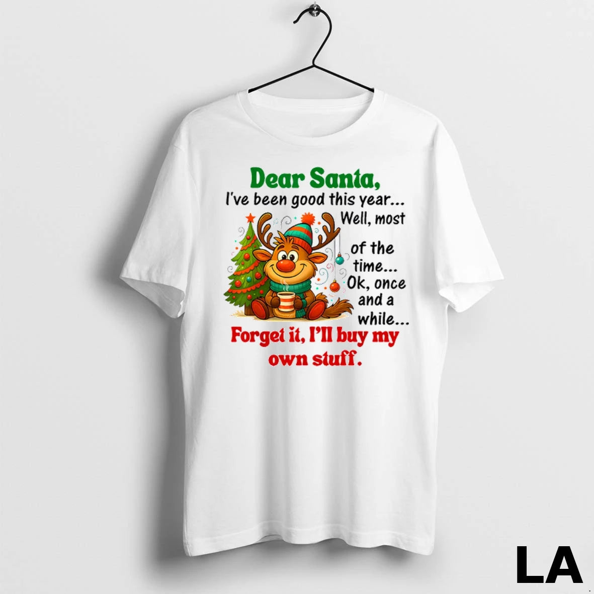 Original Dear Santa Ive Been Good This Year