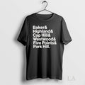 Original Denver Neighborhoods Names Baker Highland Cap Hill Westwood Five Points Park Hill