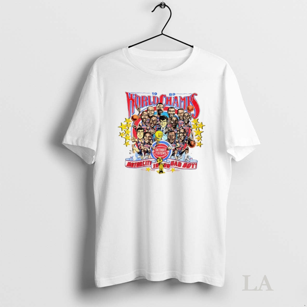 Original Detroit Pistons 1989 World Champs Motorcity Bad Boys