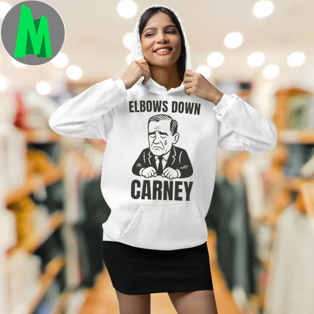 Original Elbows Down Carney Crying Man Meme T-Shirt