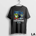 Original Everett Aquasox Baseball Northwest League Champions 2025 Mascot Skyline