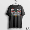 Original Family Matching Xmas Most Likely To Shake The Presents