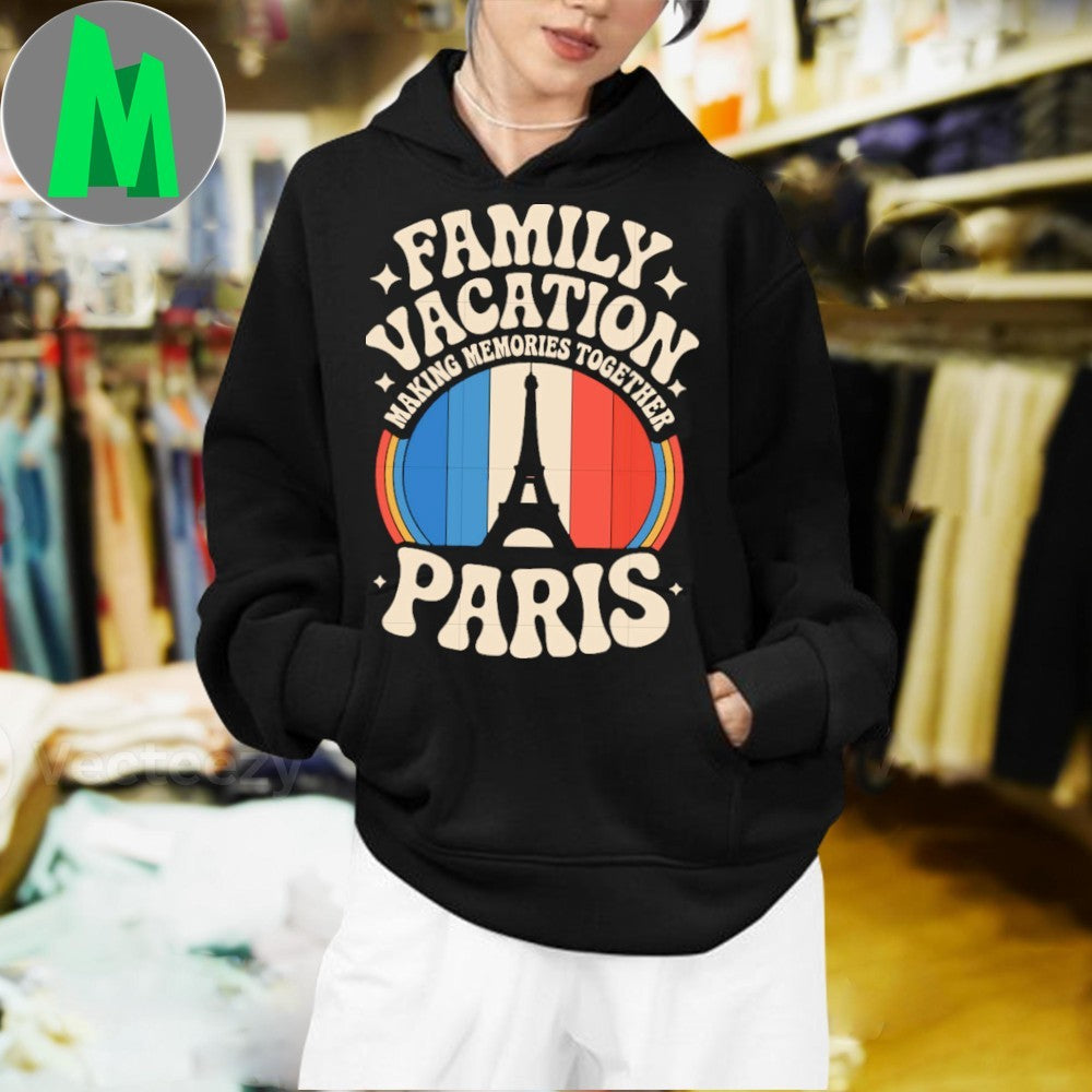Original Family vacation france paris eiffel tower Shirt