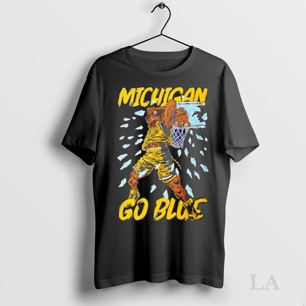 Original Go Blue Michigan Wolverines Monster Dunk Halloween