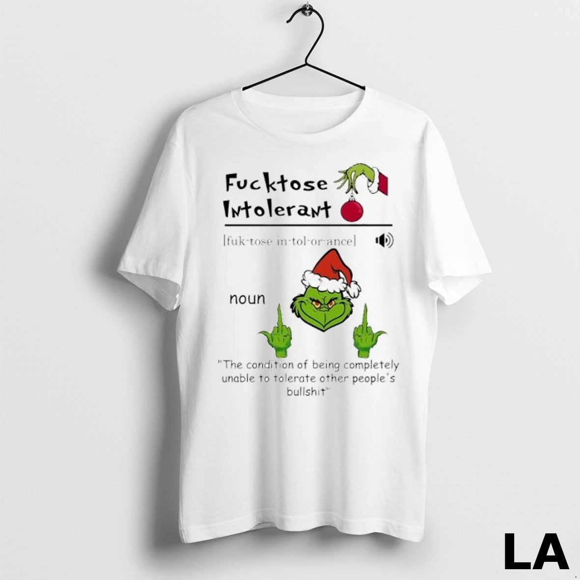 Original Grinch Fucktose Intolerant The Condition Of Being Completely Ladies