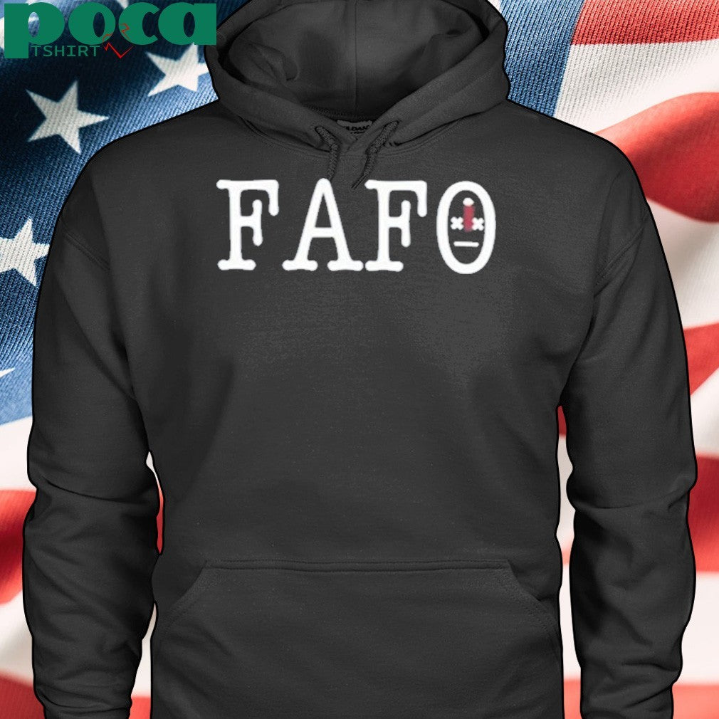 Original Hunter Eagleman Wearing Fafo T Shirt