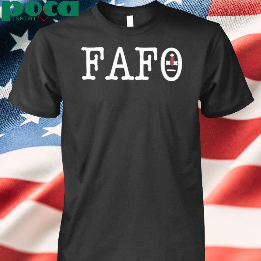 Original Hunter Eagleman Wearing Fafo T Shirt