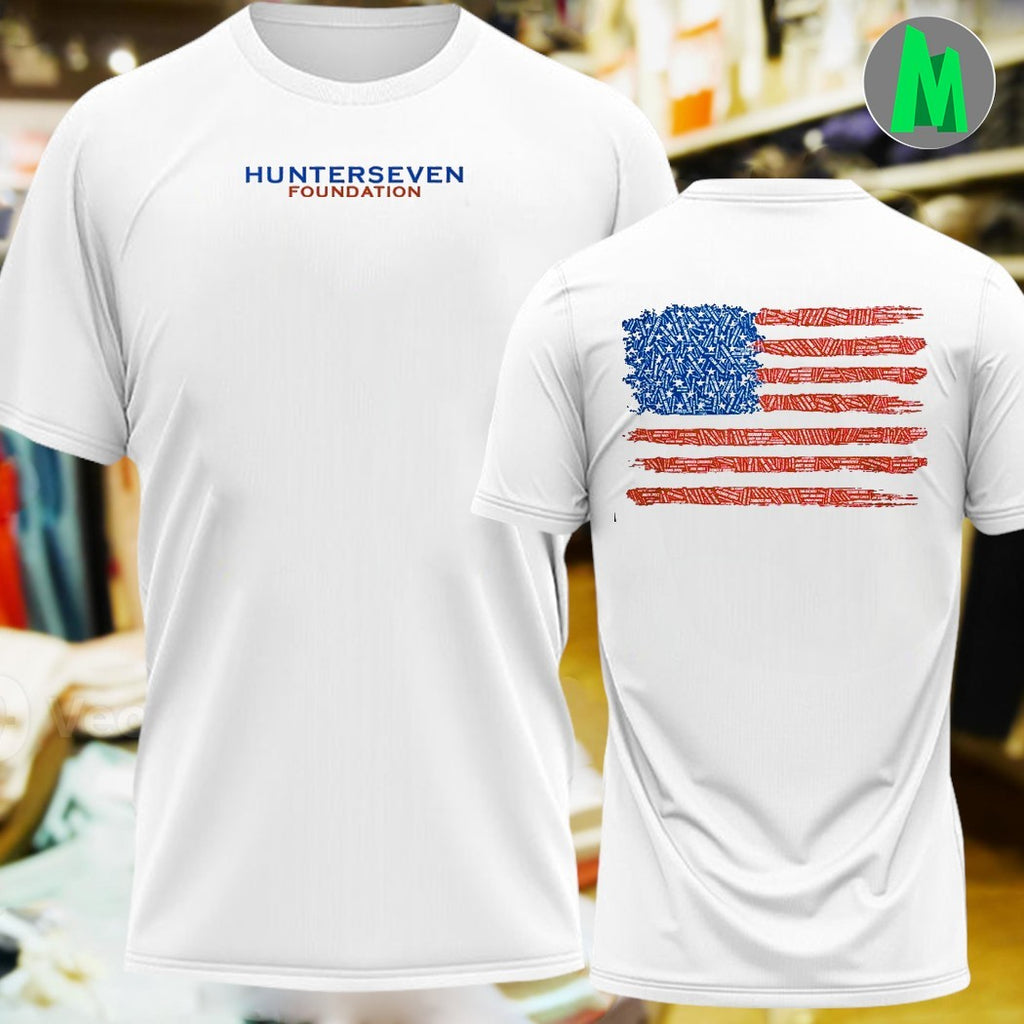 Original Hunterseven Foundation Bullet Flag T-Shirt